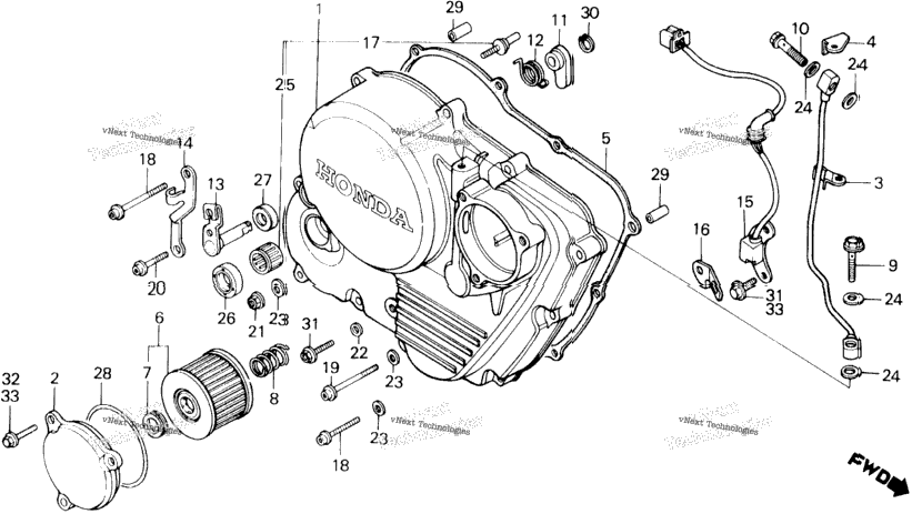 Right Crankcase Cover