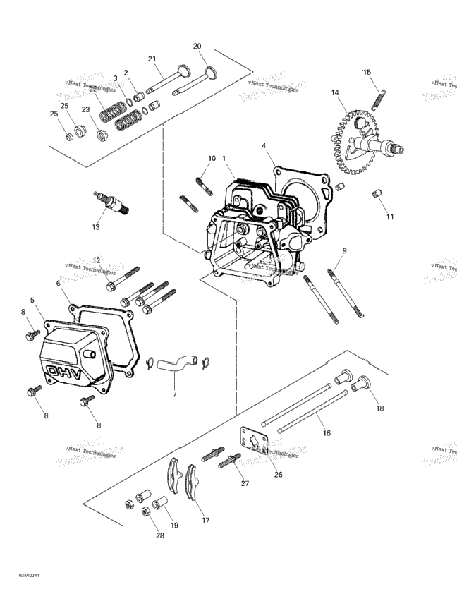 Cylinder Head, Camshaft