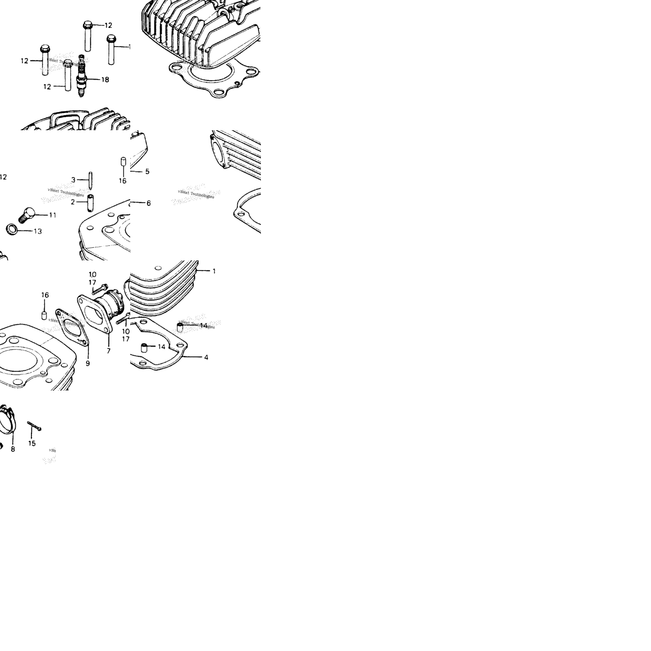 Cylinder Head + Cylinder