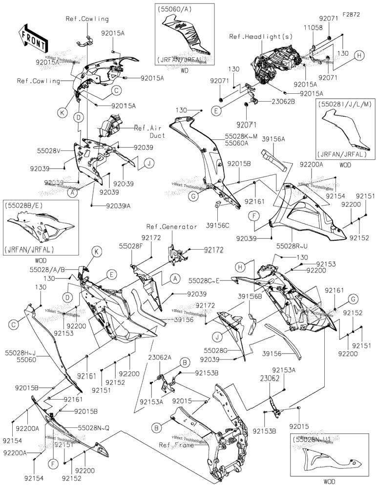 Cowling Lowers