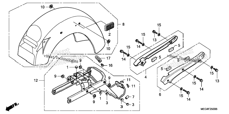 Rear Fender@Grab Rail