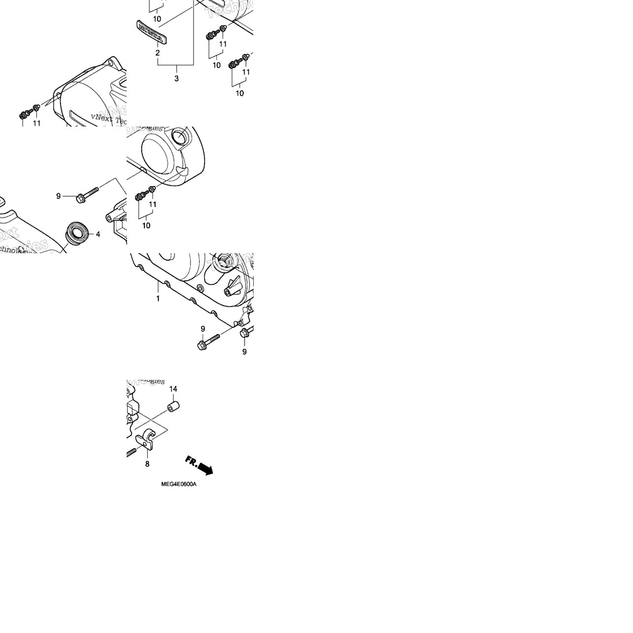 Right Crankcase Cover