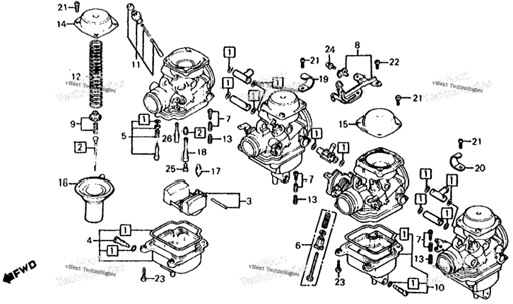 Carburetor (Component Parts)