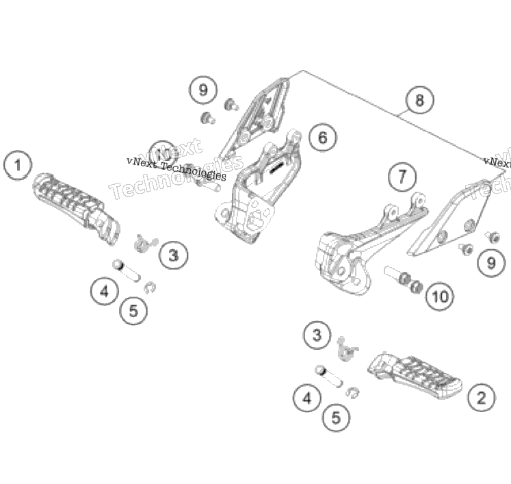 Footpegs