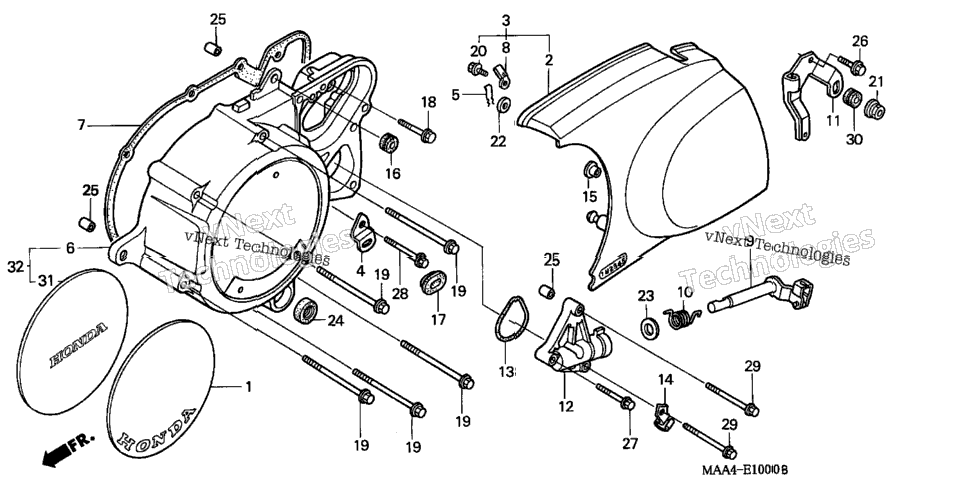 Left Crankcase Cover