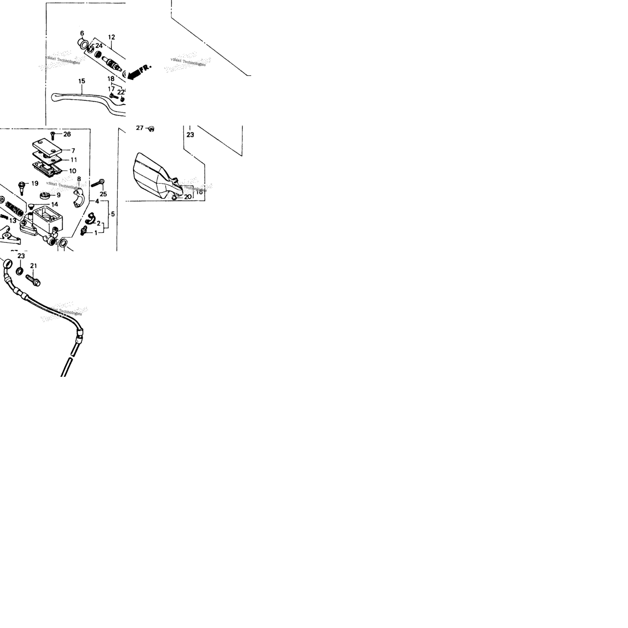 Front Brake Master Cylinder