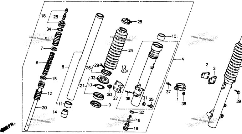 Front Fork 88-90