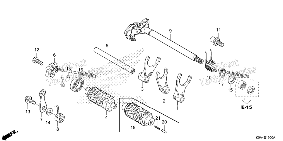 Gearshift Drum