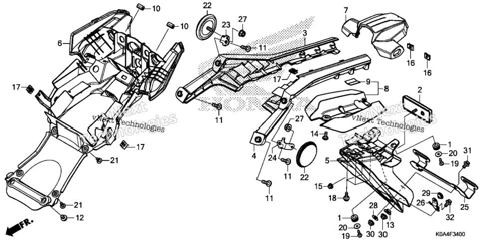 Rear Fender (1)