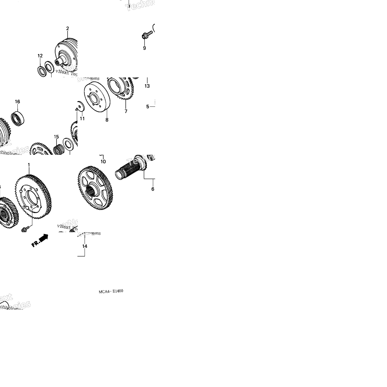 Primary Drive Gear