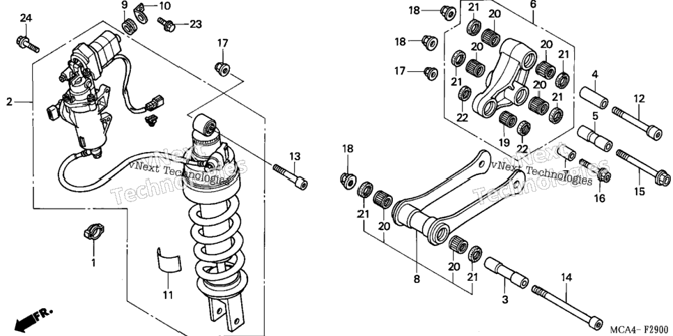 Rear Shock Absorber