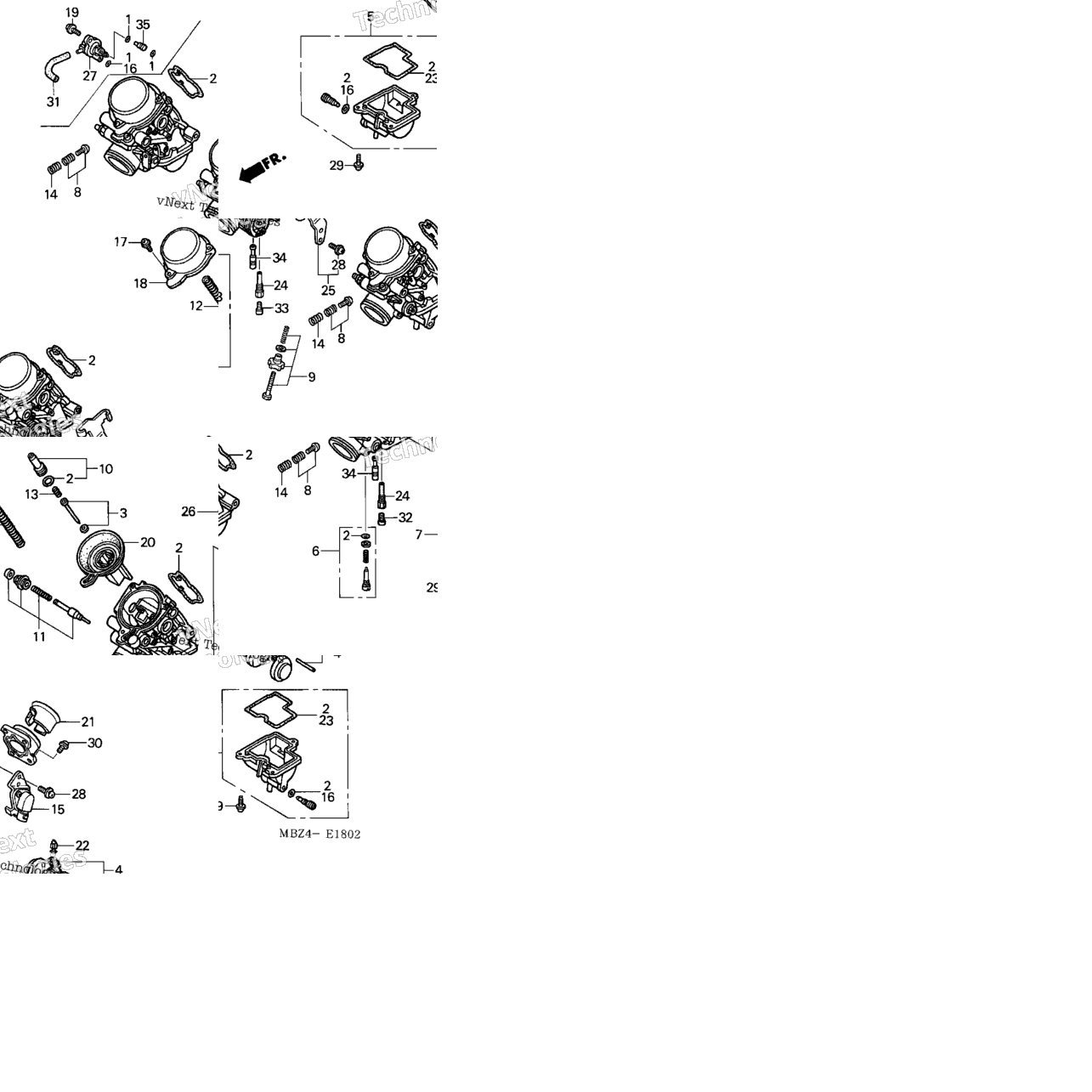 Carburetor (Component Parts) (1)