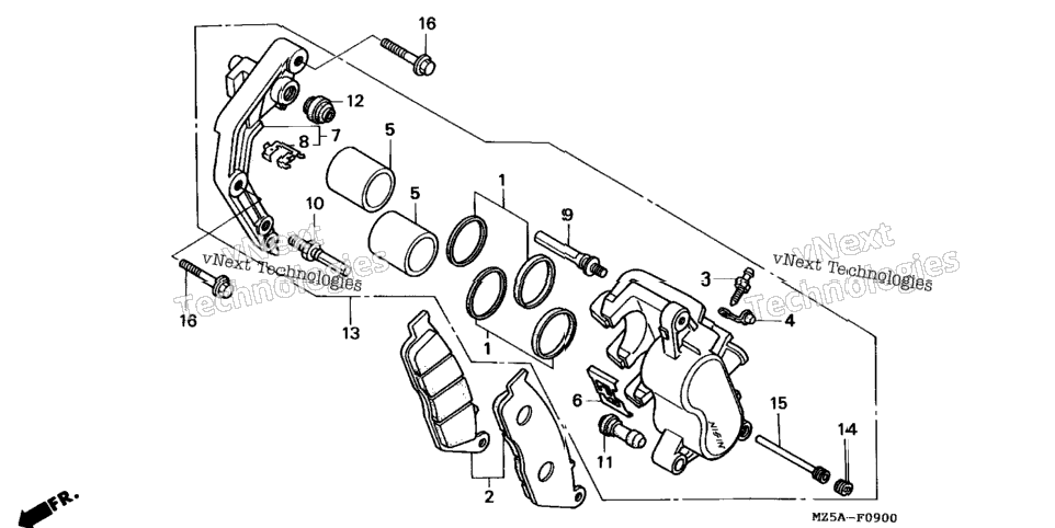 Front Brake Caliper