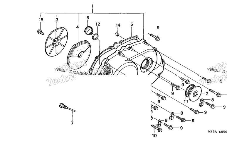 Right Crankcase Cover