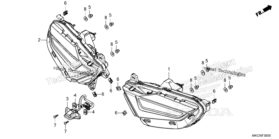 Rear Combination Light