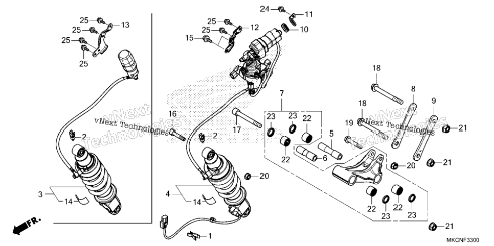 Rear Shock Absorber