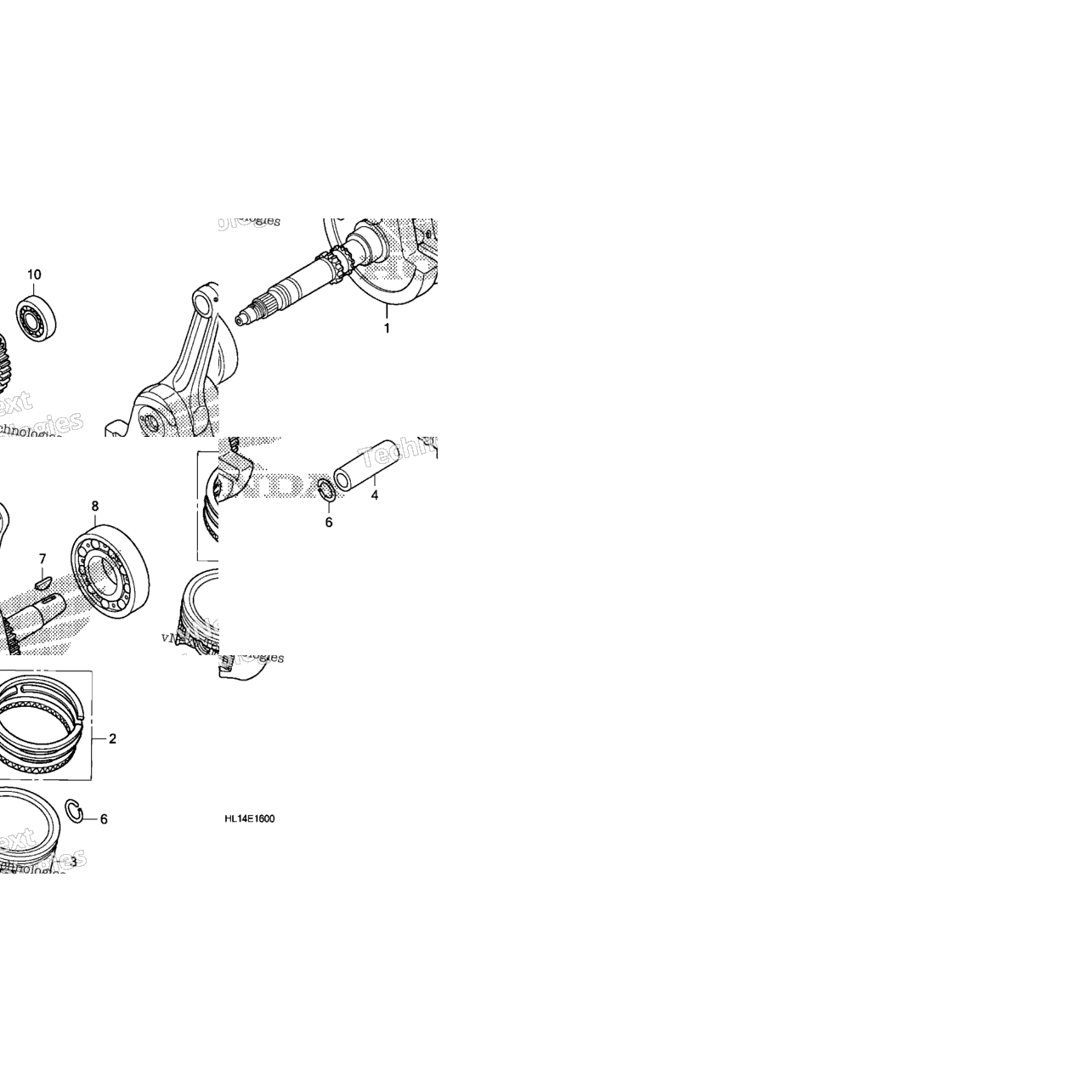 Crankshaft + Piston