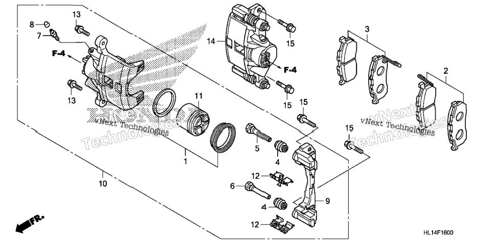 Front Brake Caliper