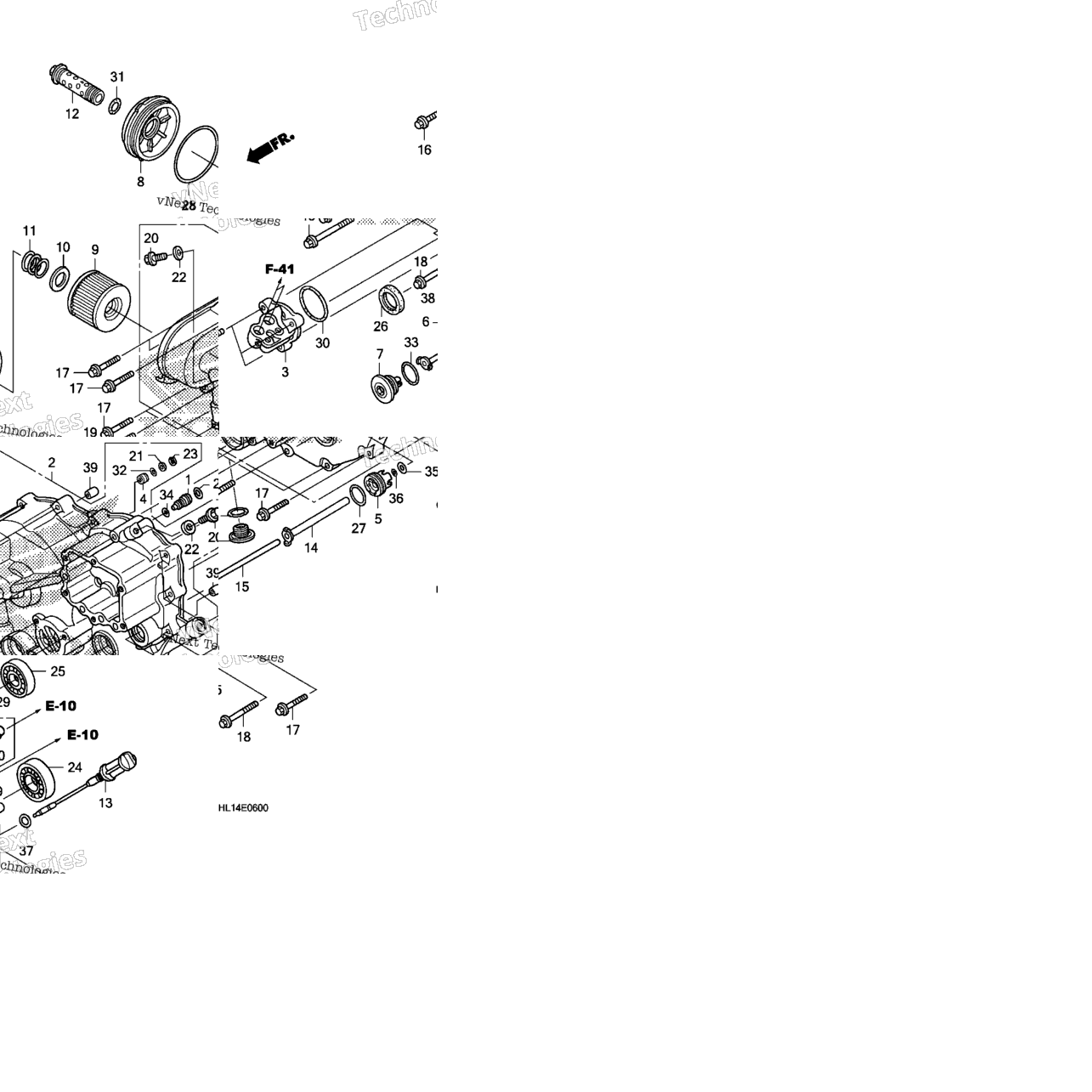 Front Crankcase Cover