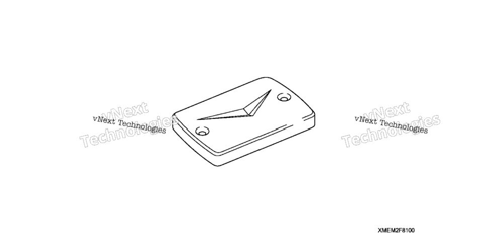 Chrome Billet Master Cylinder Cover Set (V)