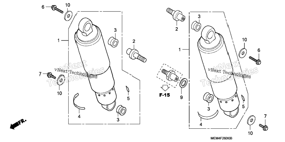 Rear Shock Absorber