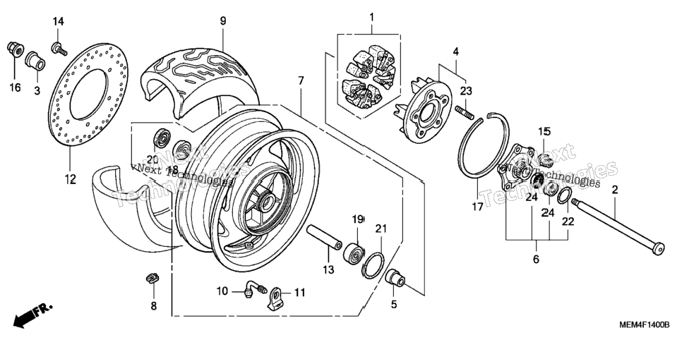 Rear Wheel