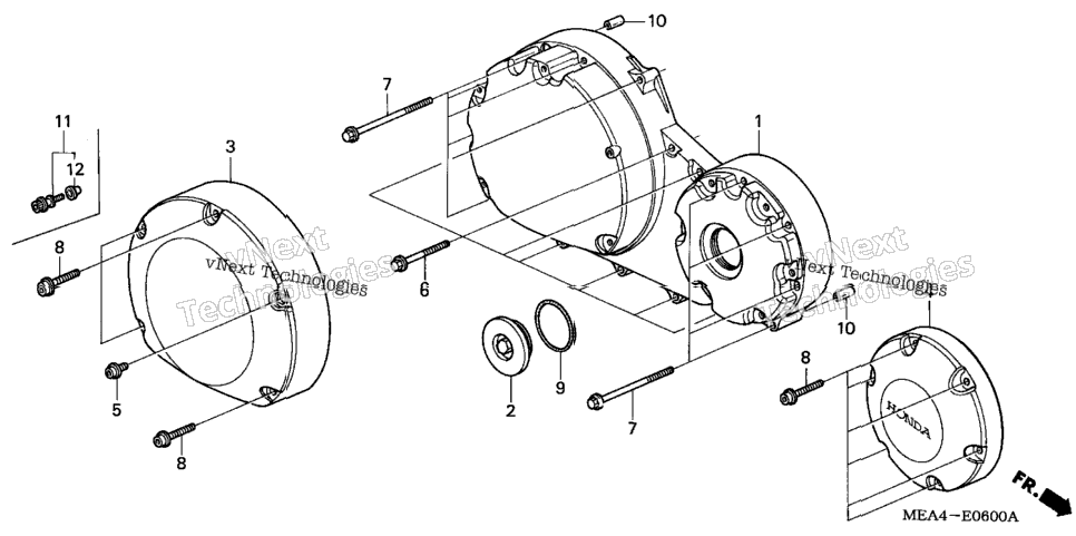 Right Crankcase Cover