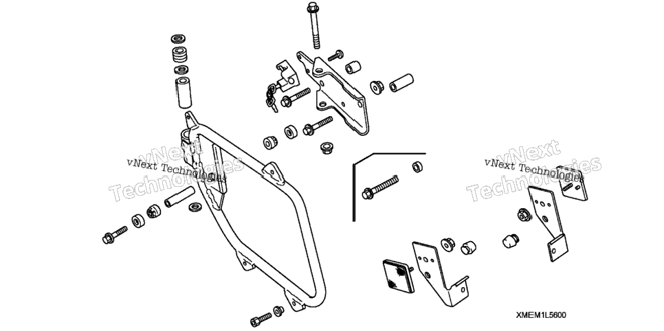Saddlebag Mounting Bracket