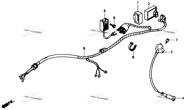 Wire Harness 88-92