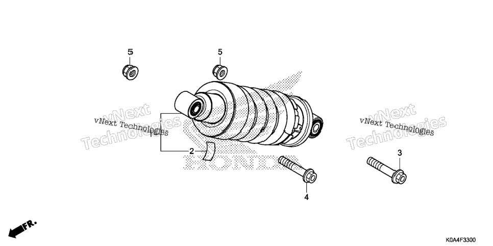 Rear Shock Absorber