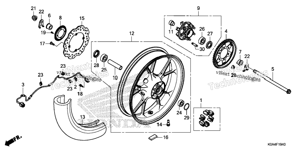 Rear Wheel