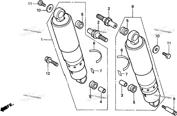 Rear Shock Absorber