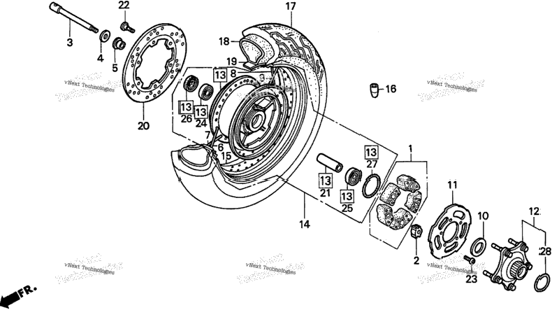 Rear Wheel