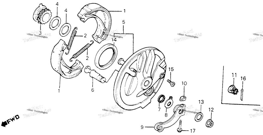 Front Brake Panel