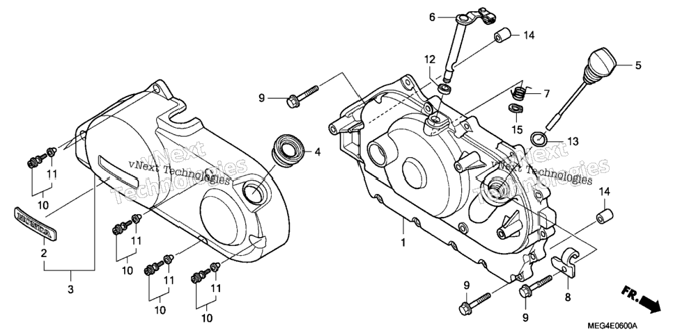 Right Crankcase Cover