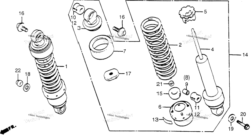 Rear Shock Absorber