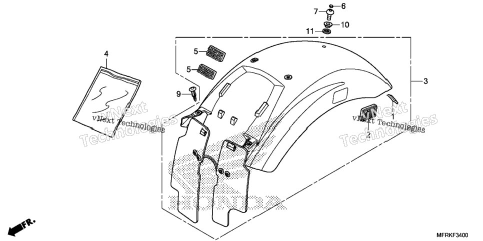 Rear Fender