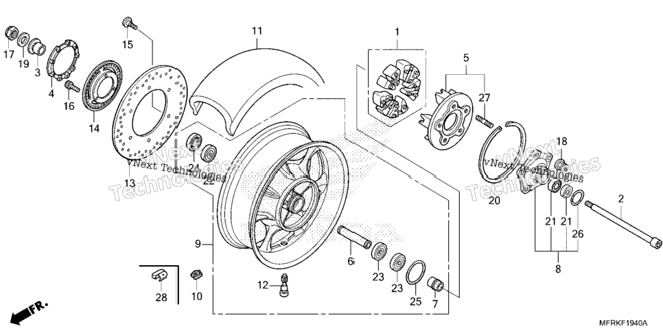 Rear Wheel
