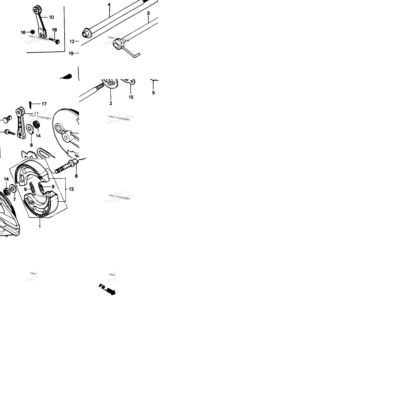 Rear Brake Panel