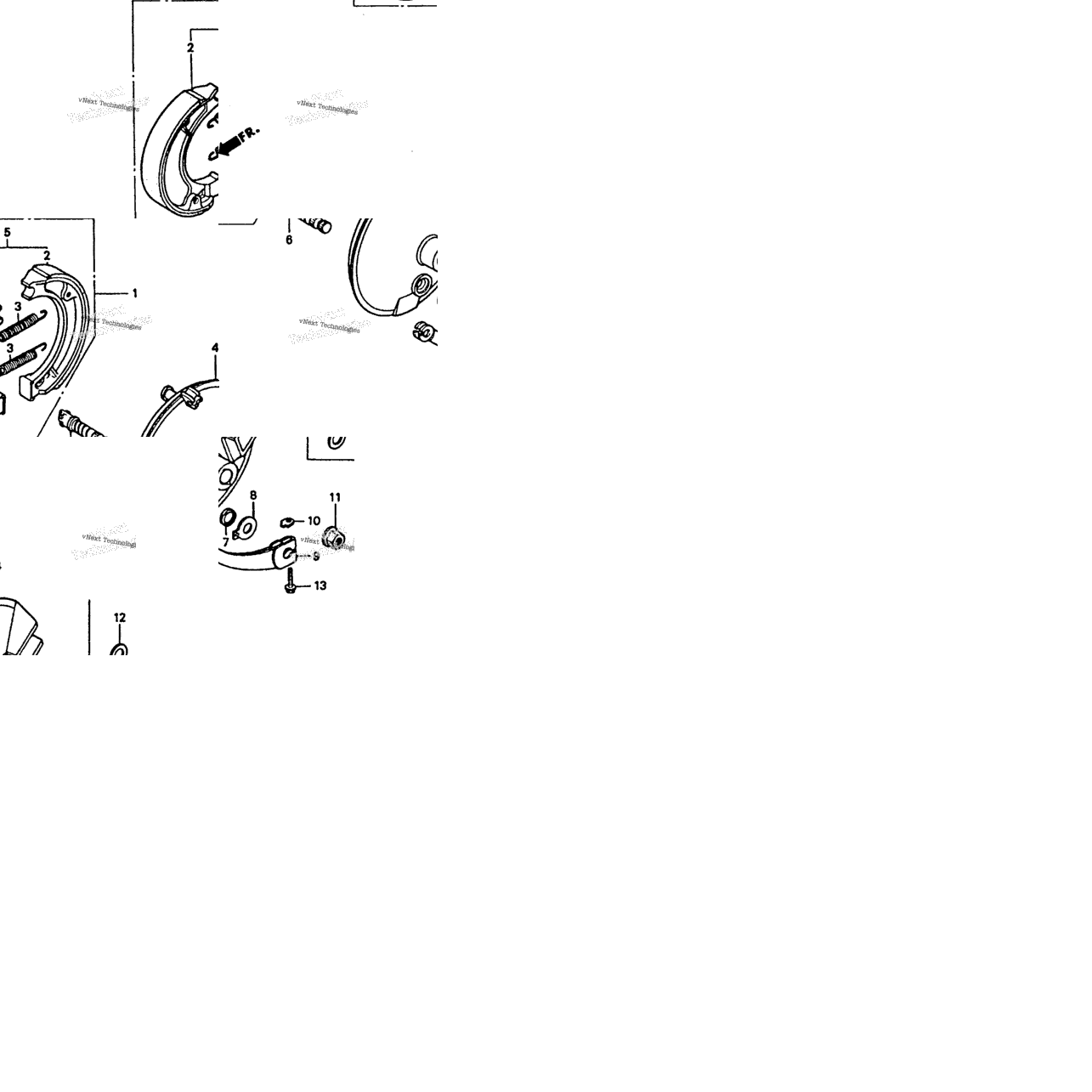 Front Brake + Front Brake Panel