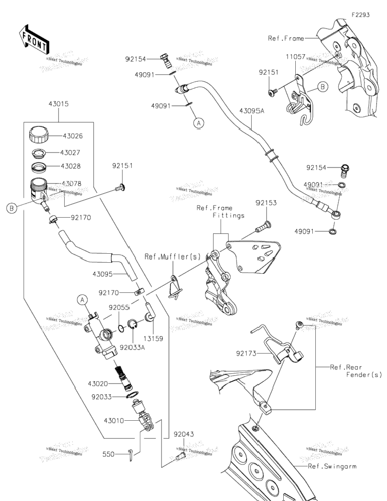 Rear Master Cylinder