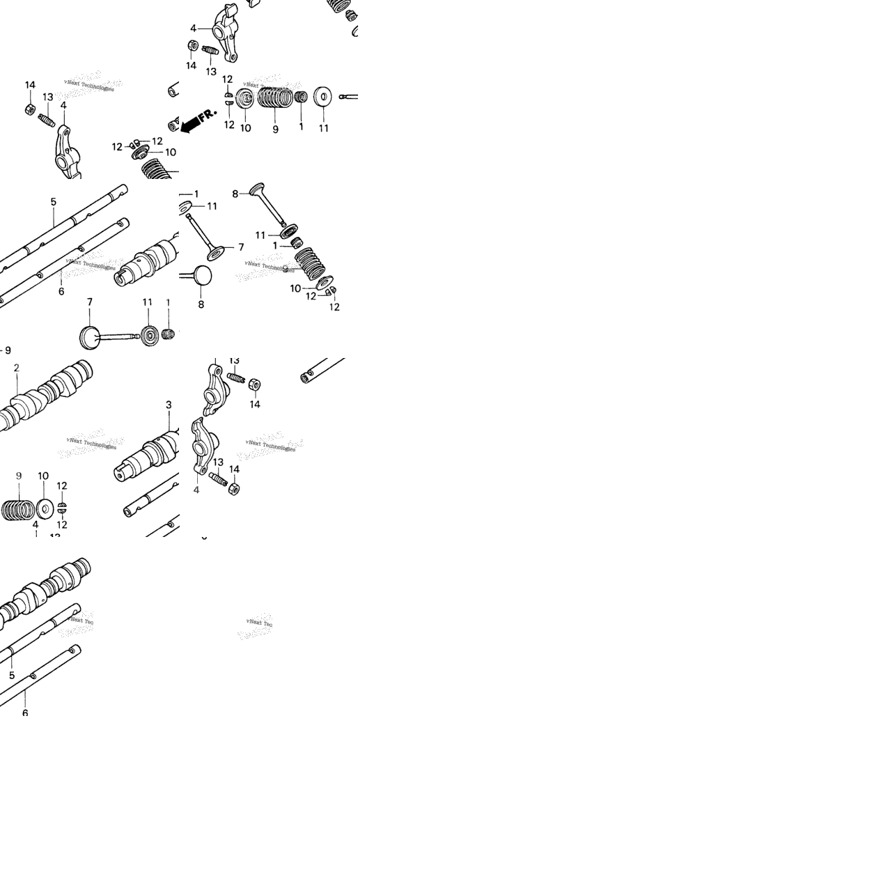 Camshaft + Valve