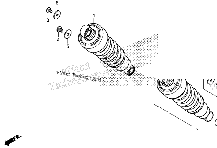 Rear Shock Absorber