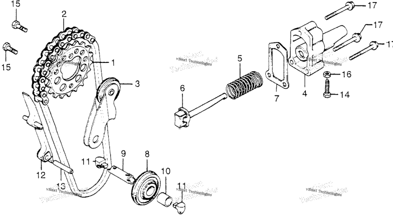 Cam Chain + Tensioner