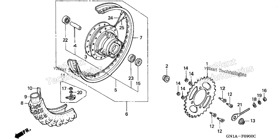 Rear Wheel