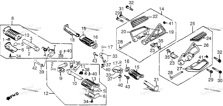 Footpegs
