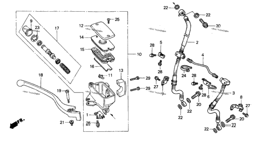 Front Brake Master Cylinder