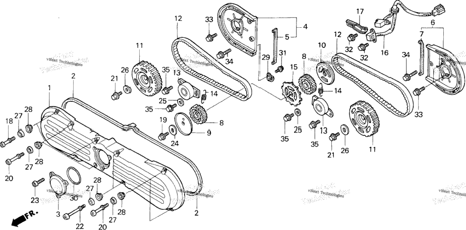 Front Cover + Timing Belt