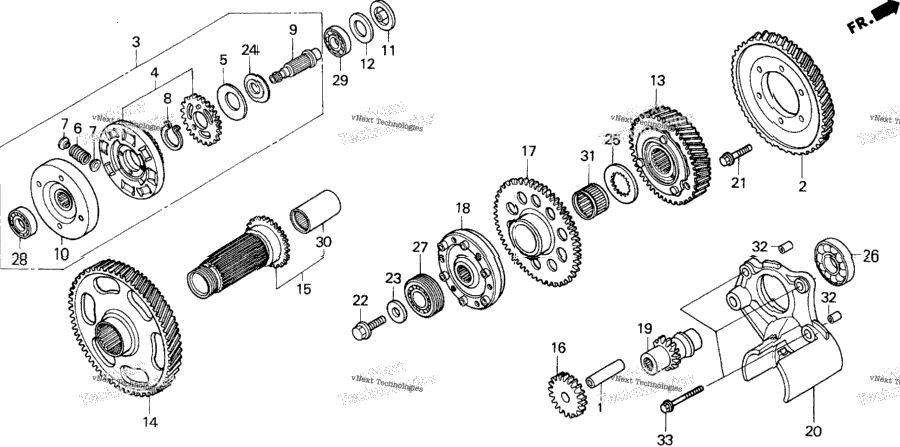 Primary Drive Gear
