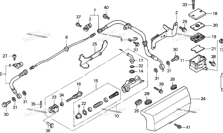 Rear Brake Master Cylinder